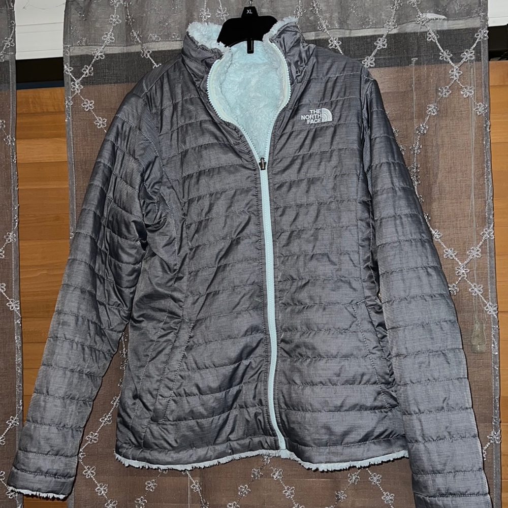 THE NORTH FACE MOSSBUD SWIRL REVERSIBLE INSULATED JACKET GIRLS'